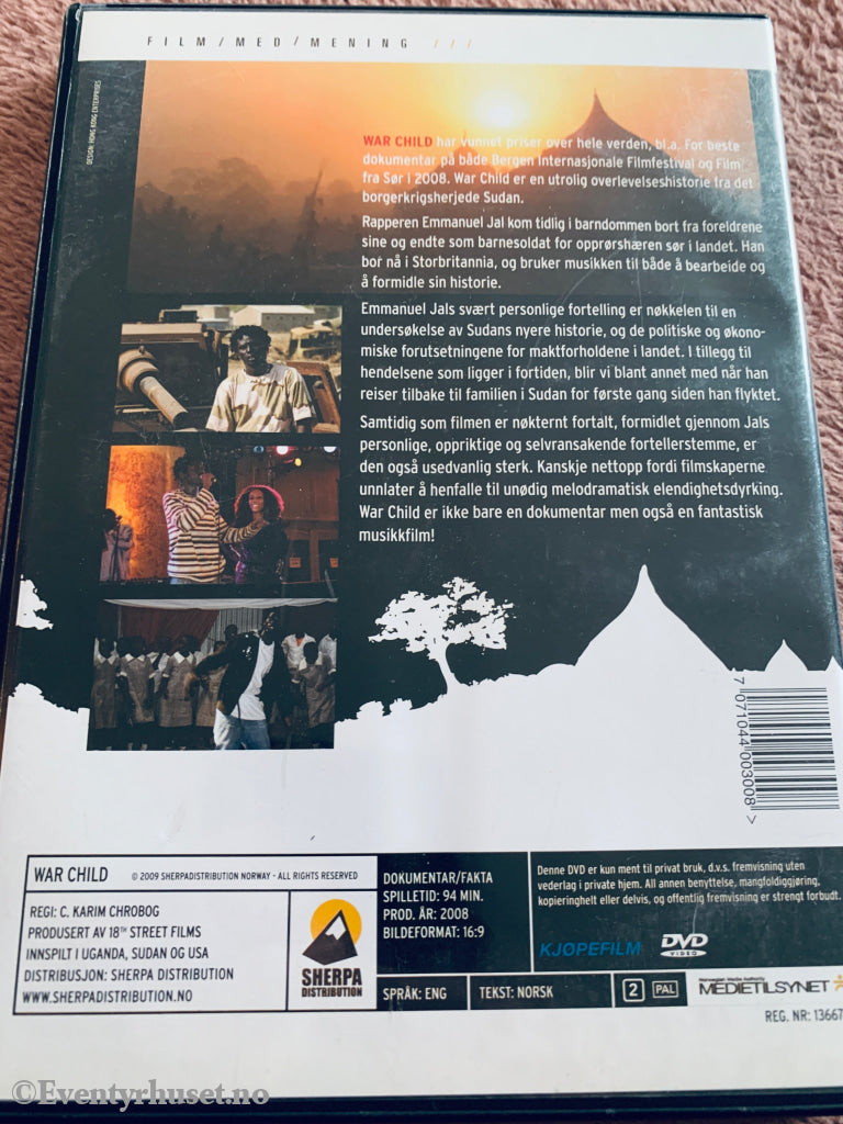 War Child (2008). DVD.