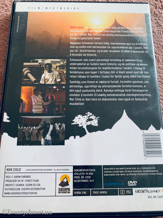 War Child (2008). DVD.