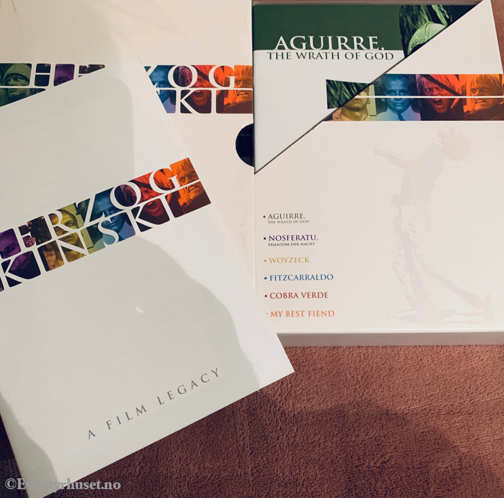 Werner Herzog & Klaus Kinski. Herzog/Kinski Collection (1972–1987). DVD samleboks.