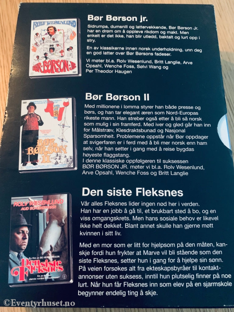 Wesenlund. Dvd Samleboks.