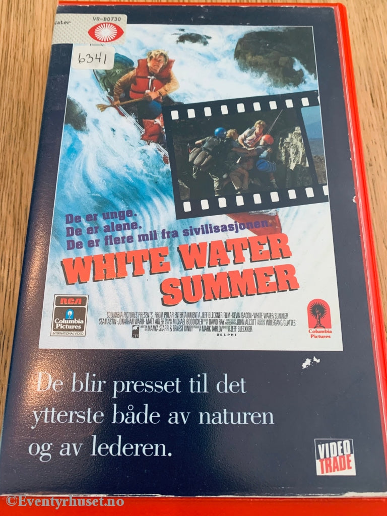 White Water Summer. 1987. Vhs Big Box.