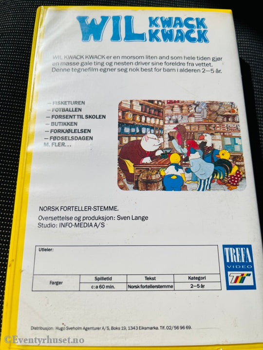 Wil Kwack Kwack. Beta-Film. Beta