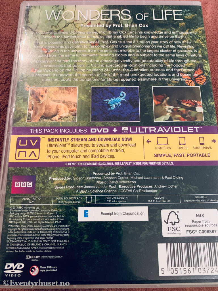 Wonders of Life. DVD.