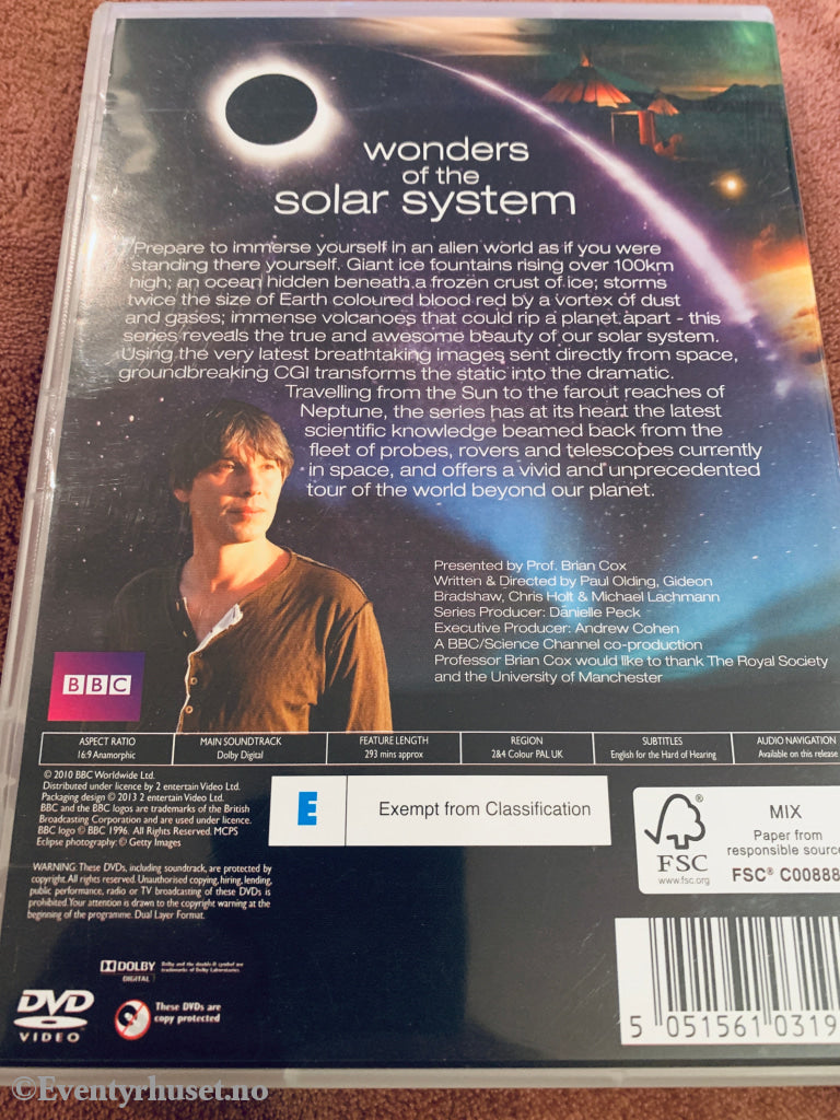 Wonders of the Solar System. DVD.