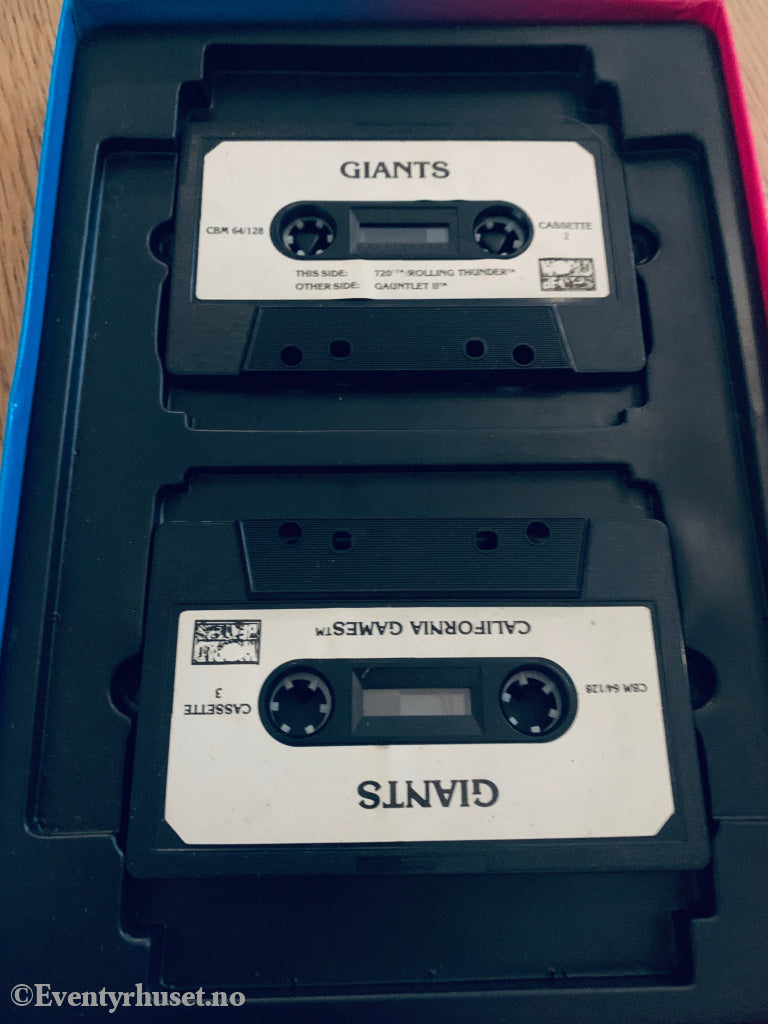 World Beaters: Giants (1989). Commodore 64 (C64) spill solgt i Norge! Commodore 64/128