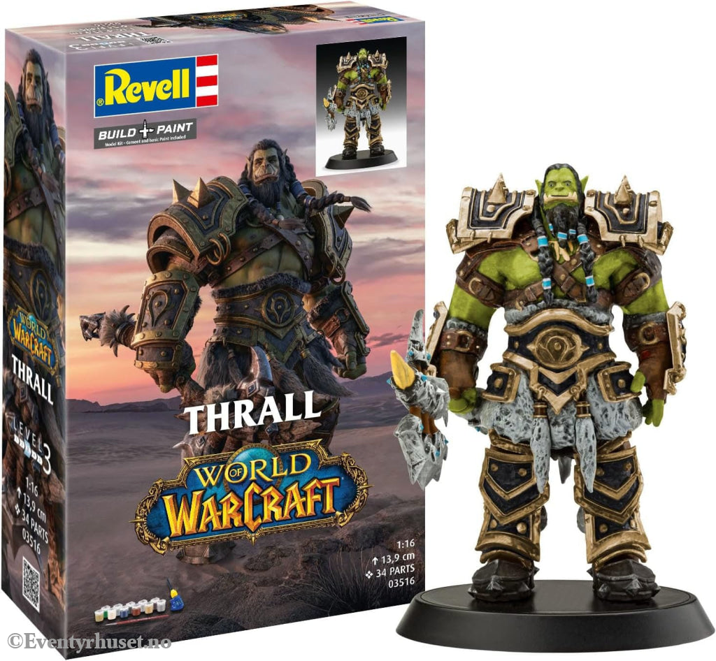 World of Warcraft Model Kit Gift Set 1/16 The Orc Thrall 13 cm. Mint In Sealed Box (MISB)! Actionfigur