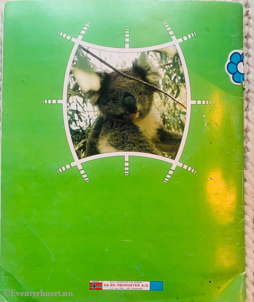 Wwf - Truede Dyr. Klistremerkealbum Med Mange Klistremerker I Albumet!