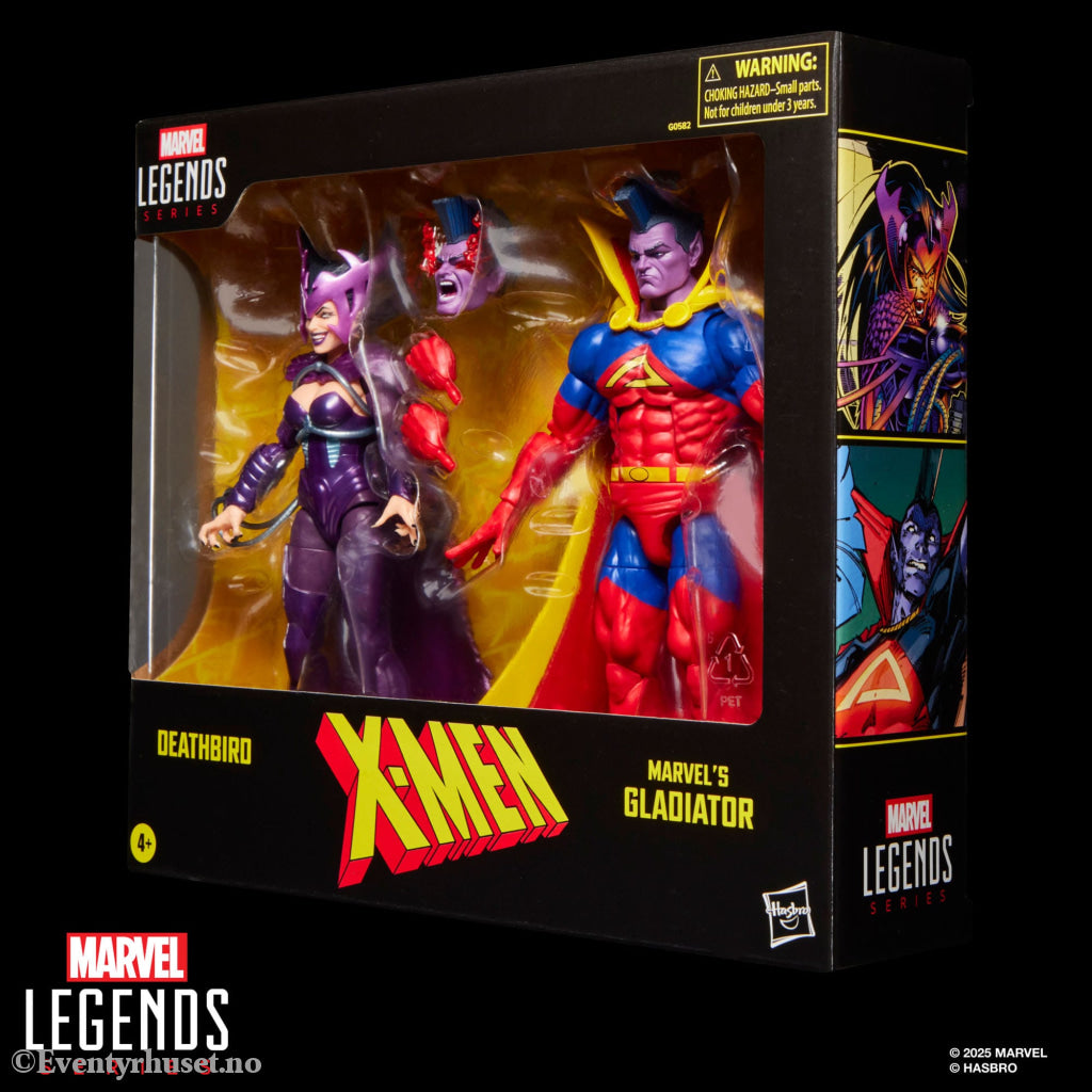 X-Men Marvel Legends Action Figure 2-Pack Deathbird & Marvel’s Gladiator 15 cm. Mint In Sealed Box (MISB)! Actionfigur