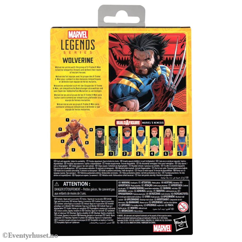 X-Men Marvel Legends Action Figure Wolverine 15 cm. Mint In Sealed Box (MISB)! Actionfigur