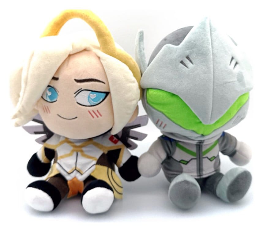Overwatch Plush Figures 2-Pack Genji & Mercy 22 cm – Eventyrhuset