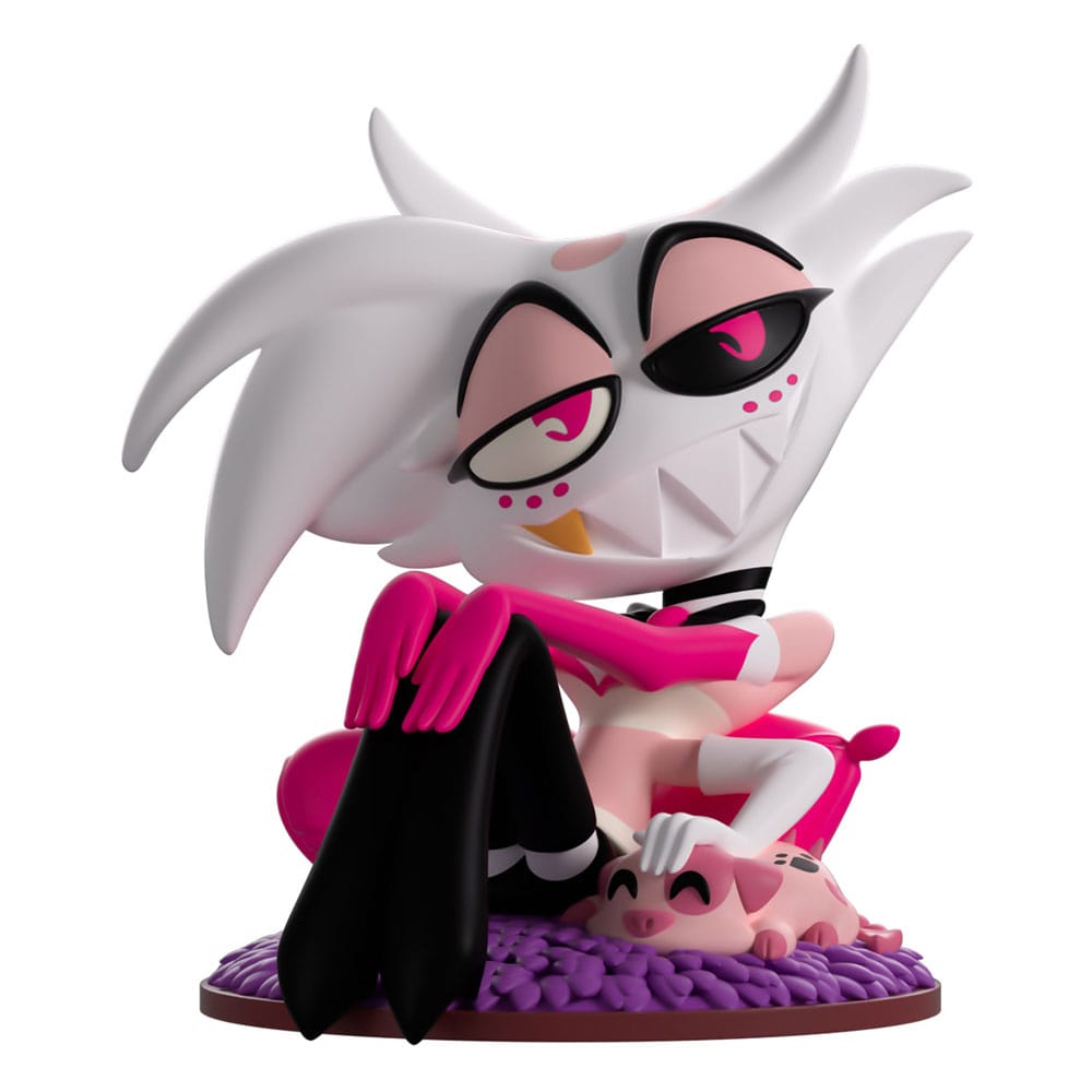 【4点セット】ANGEL DUST/Presto Ballet /Castle他 Hazbin Hotel Vinyl Figure Angel Dust 10 cm – Eventyrhuset