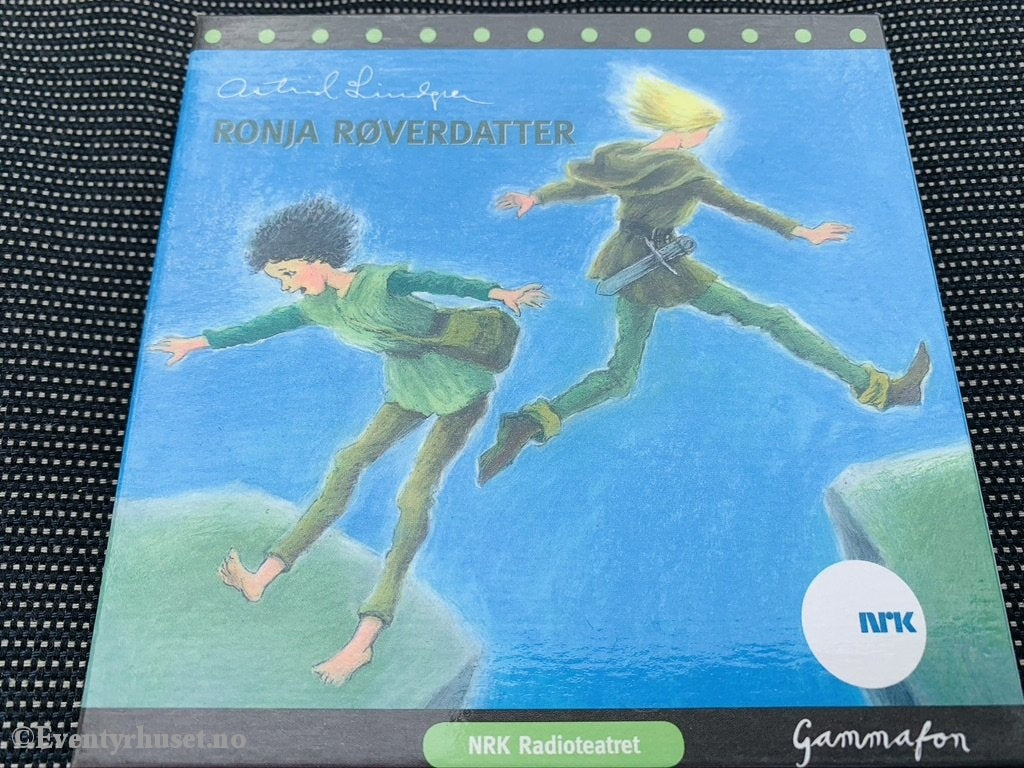 Astrid Lindgren. Ronja Røverdatter (Nrk). Lydbok På 2 Cd.