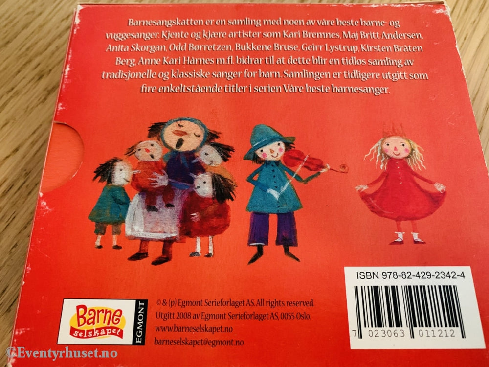 Barnesangskatten. Lydbok På Cd Samleboks.
