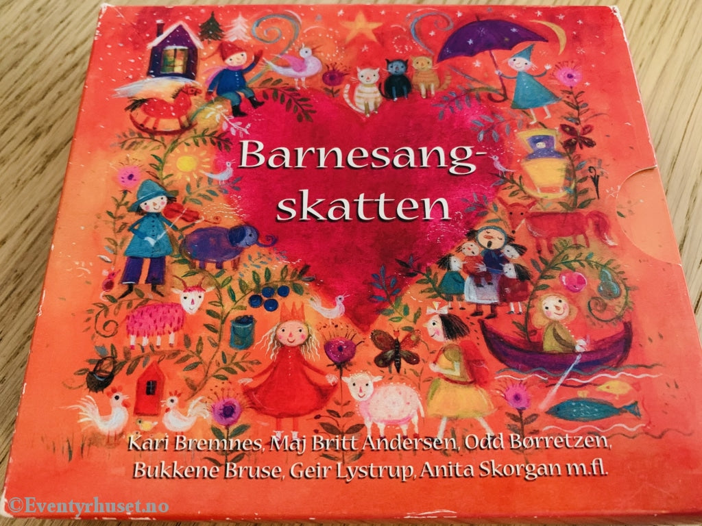 Barnesangskatten. Lydbok På Cd Samleboks.