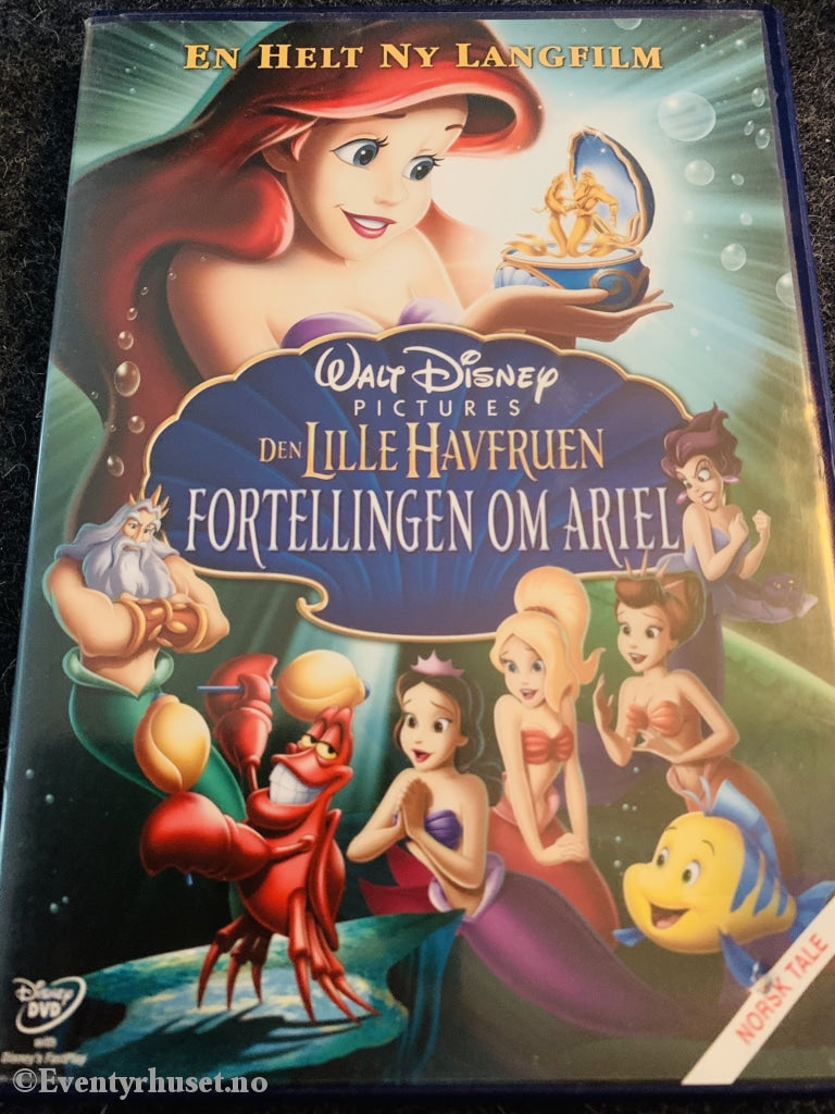 Disney Dvd. 2008. Den Lille Havfruen - Fortellingen Om Ariel. Dvd