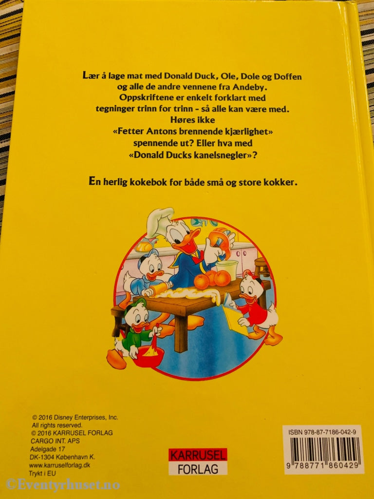 Disneys Donald Ducks Kokebok (Versjonen Fra Karusell Forlag). Fortelling