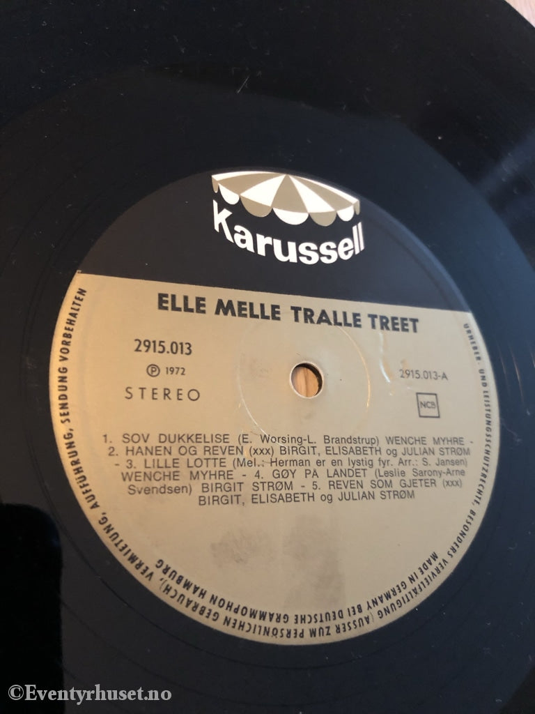 Elle Melle Talle Treet. 1972. Lp. Lp Plate