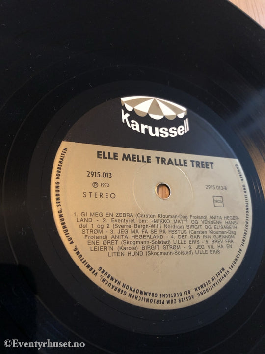 Elle Melle Talle Treet. 1972. Lp. Lp Plate