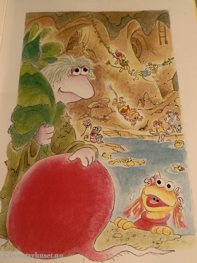 En Fragglebok - Jim Hensons Vips Og Gresskarfrøet. 1984. Fortelling