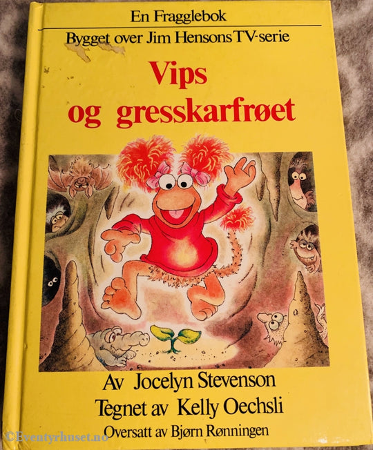 En Fragglebok - Jim Hensons Vips Og Gresskarfrøet. 1984. Fortelling