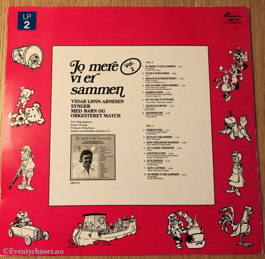 Jo Mere Vi Er Sammen. Vol. 2. 1977. Lp. Lp Plate
