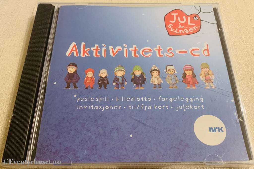 Jul I Svingen. Aktivitets - Cd. Ny Plast! Lydbok