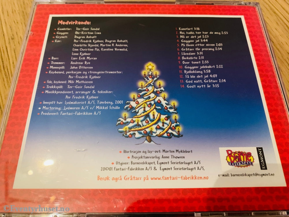 Jul Med Den Lille Traktoren Gråtass. Cd. Cd