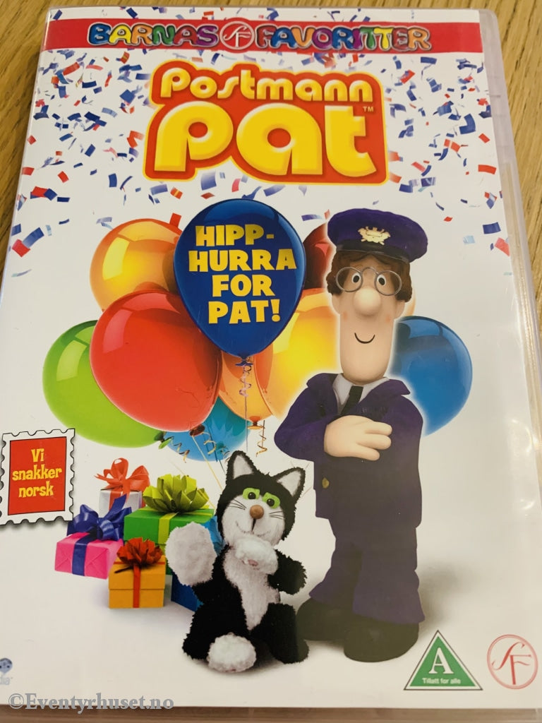 Postmann Pat. Hipp-Hurra For Pat! Dvd. Dvd