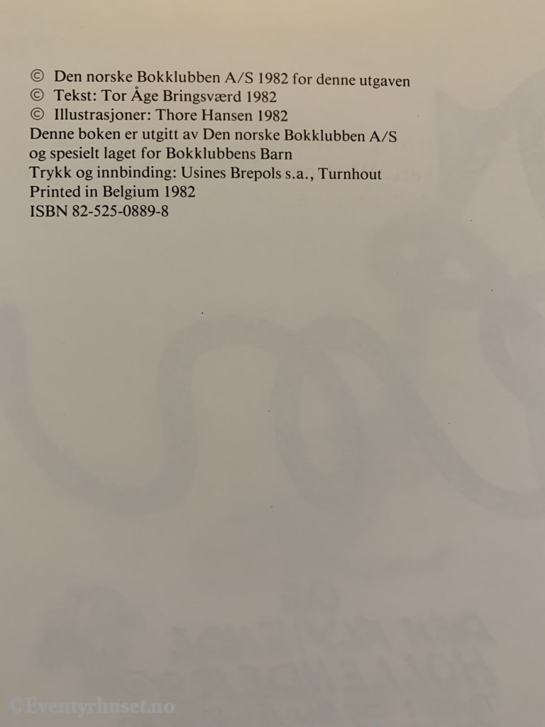 Tor Åge Bringsværd. 1982. Ruffen Og Den Flyvende Hollender. Tegning Av Thore Hansen. Fortelling