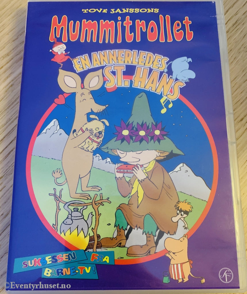 Tove Jansson. 1994. Mummitrollet - En Annerledes St. Hans. Dvd. Dvd
