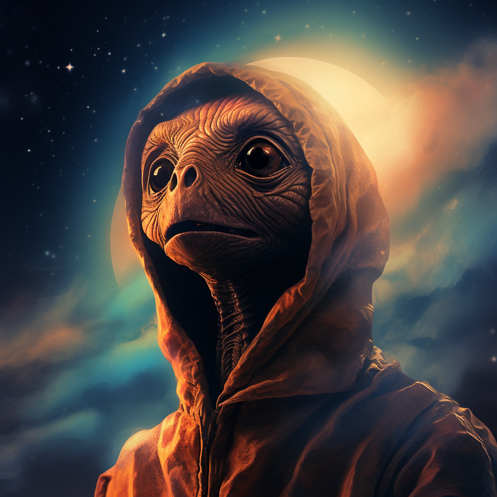 E. T. The Extraterrestrial.