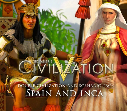 Sid Meier's Civilization V - Civ and Scenario Double Pack: Spain and Inca DLC PC Steam CD Key