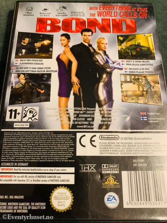 007 - Everything or Nothing. Gamecube.