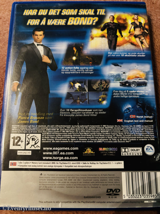 007: Nightfire. PS2.
