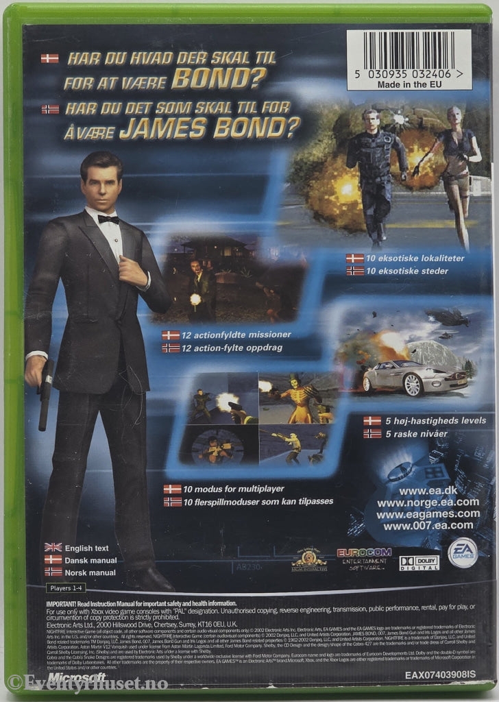 007 Nightfire . Xbox.