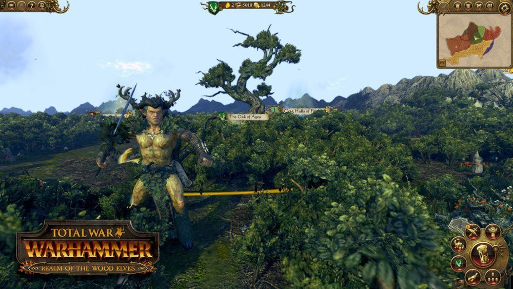 Total War: Warhammer - Realm of The Wood Elves DLC PC Steam CD Key