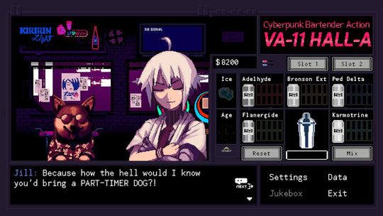 VA-11 Hall-A: Cyberpunk Bartender Action PC Steam CD Key