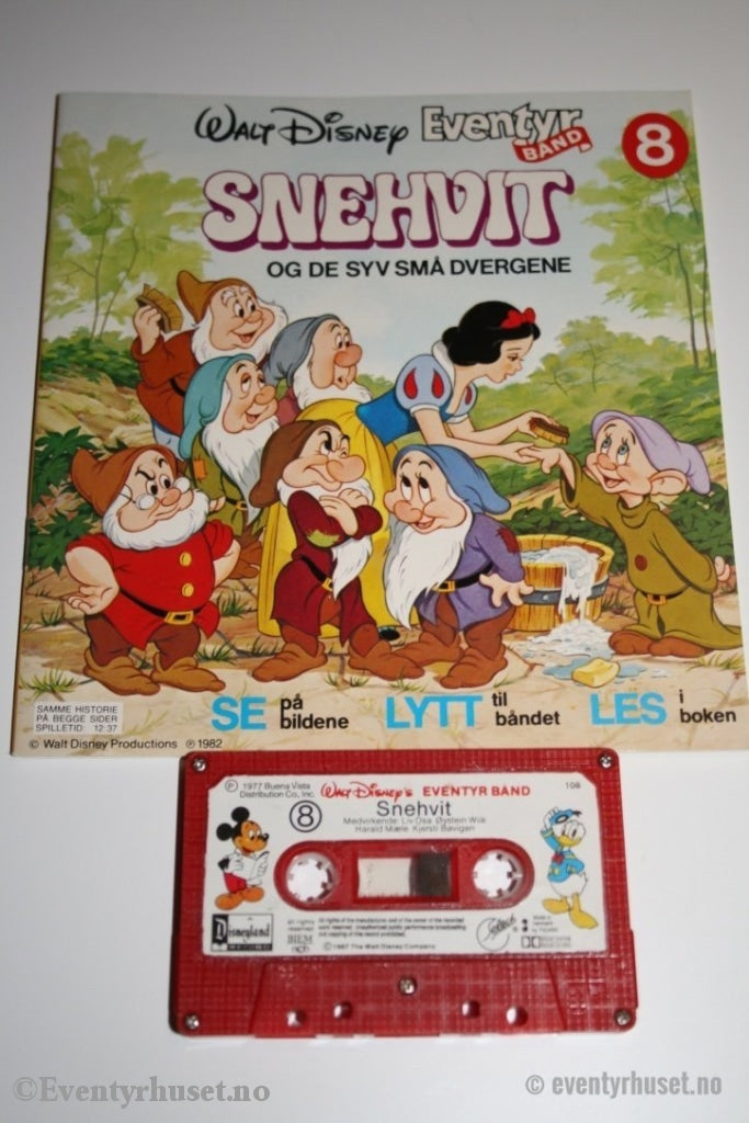 08 Disney Eventyrbånd - Snehvit