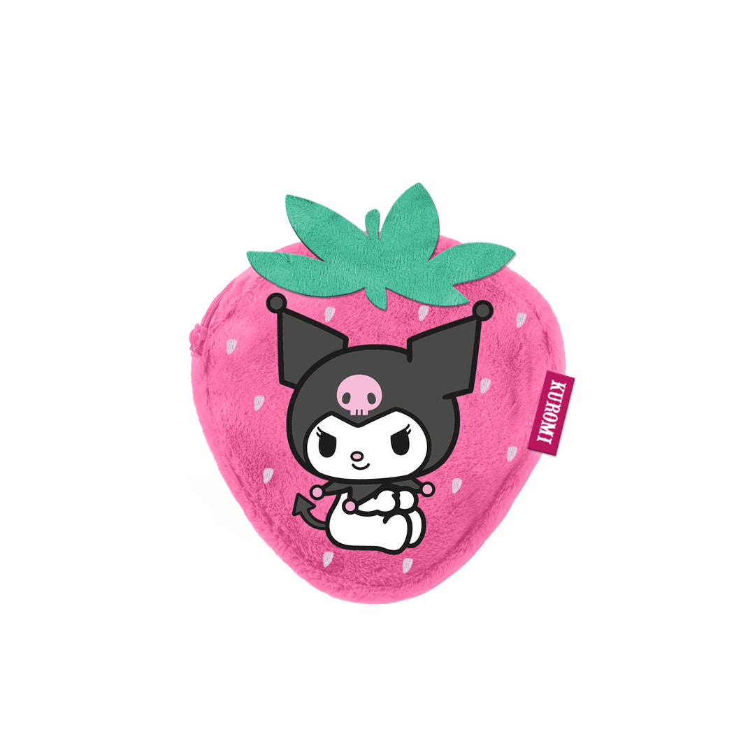 KUROMI - Strawberry - Fur Coin Purse '12x11x2cm'