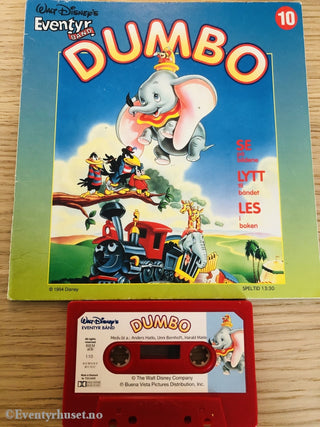 10 Disney Eventyrbånd - Dumbo (2. Opplag fra Egmont)
