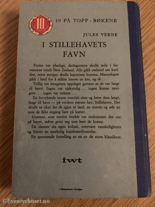 Jules Verne. I Stillehavets Favn (10 På Topp Bøkene). Fortelling