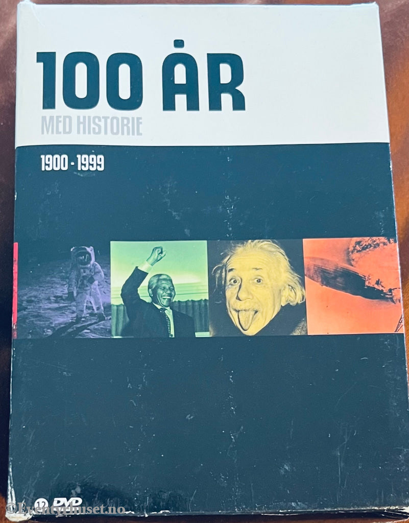 100 År Med Historie - 1900-1999. Dvd Samleboks.