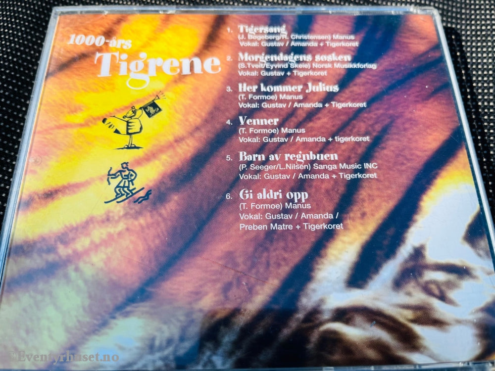 1000-Års Tigrene - Tigerkoret. Cd. Lydbok