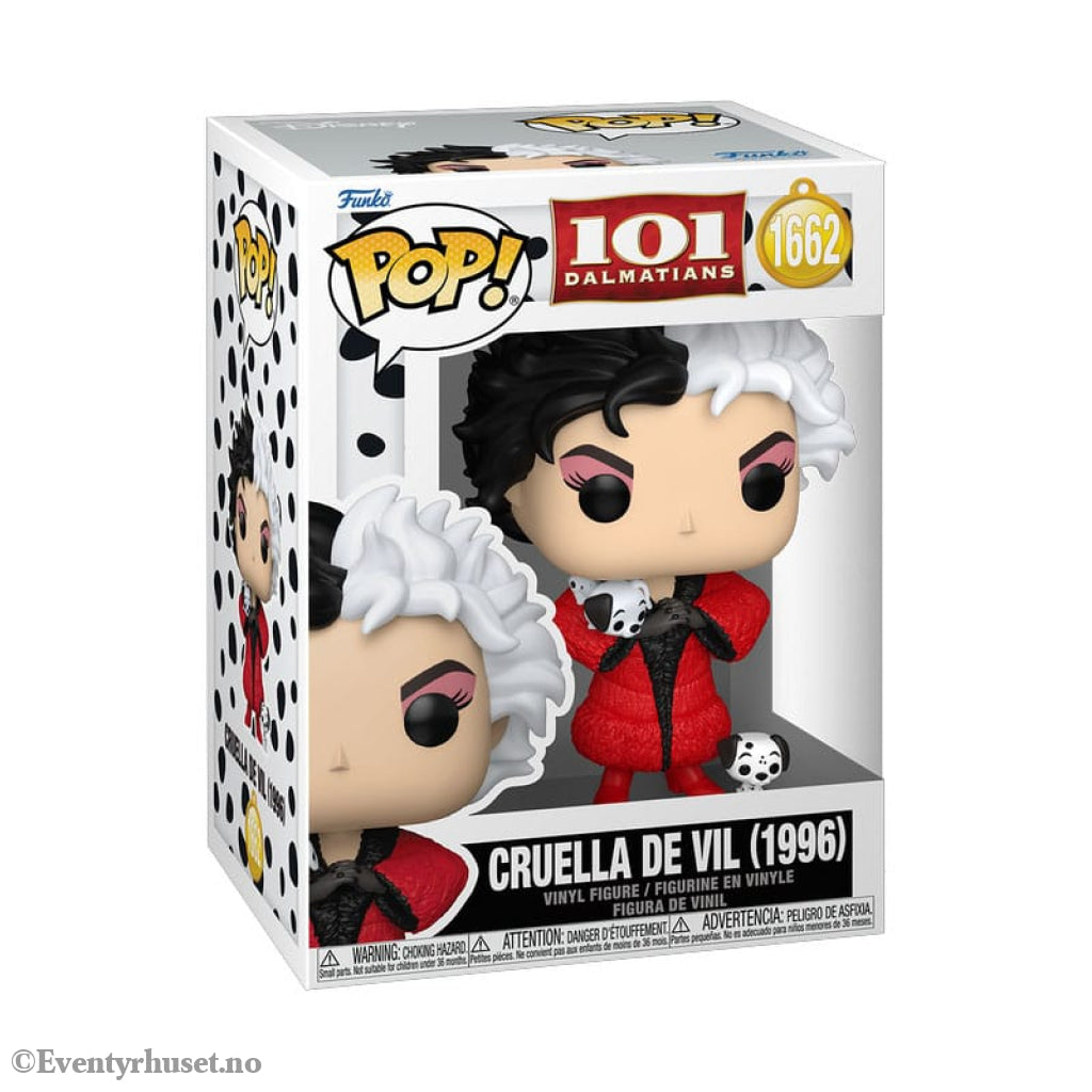 101 Dalmatians (1996) POP! Disney Vinyl Figure Cruella De Vil 9 cm Collectibles