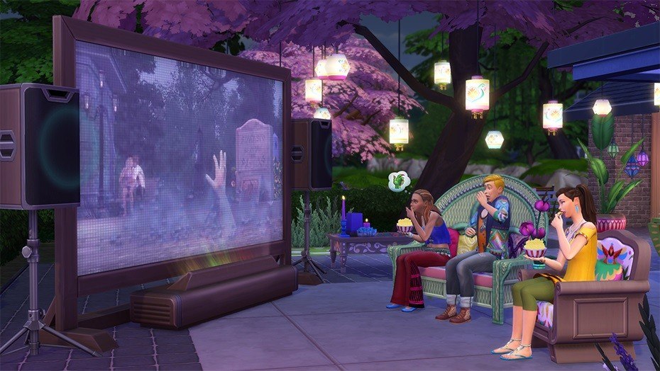 The Sims 4 - Movie Hangout Stuff DLC PC EA App CD Key