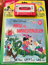 11 Disney Eventyrbånd. Mikke og Bønnestengelen. Komplett i eske.