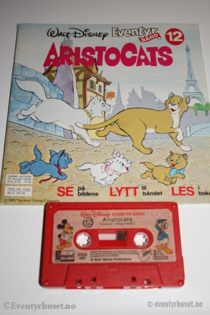 12 Disney Eventyrbånd - Aristocats