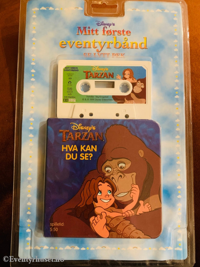 _123 Eventyrbånd - Tarzan Mitt Første Eventyrbånd. Komplett I Eske!