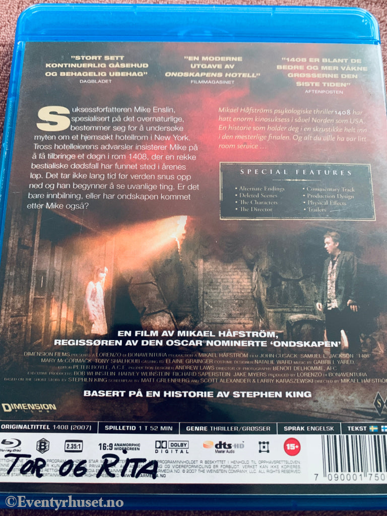 1408. Blu-ray.