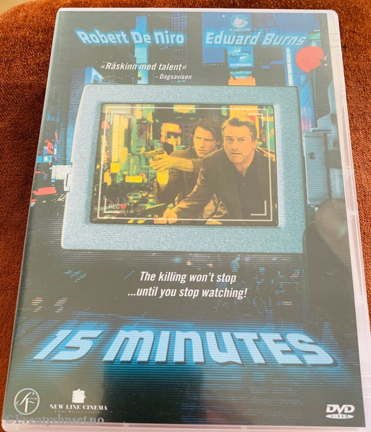 15 Minutes. 2000. Dvd. Dvd